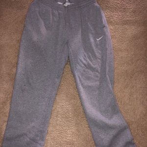 Grey Nike Fleece Sweatpants